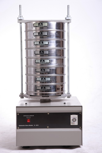 شیکر الک آزمایشگاهی ساخت شرکت ابزار خاک ( لرزاننده الک صنعتی )