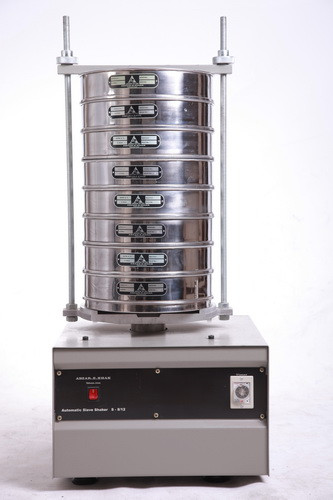 شیکر الک آزمایشگاهی ساخت شرکت ابزار خاک ( لرزاننده الک صنعتی )